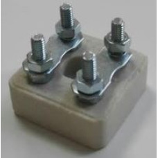 202 NO.1 4 Vidalı Sarı 31.1 x 31.1 x25.8 x 12.3 mm M4 Porselen Motor klemensi